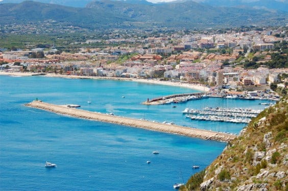 Jávea desde el cabo de San Antonio