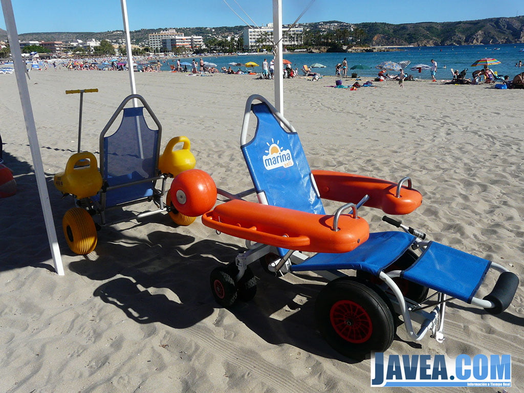 Punto de accesibilidad en la playa del Arenal de Jávea 03