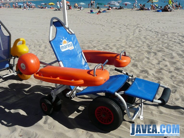 Punto de accesibilidad en la playa del Arenal de Jávea 04