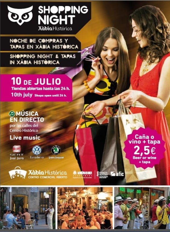 Shopping Night Jávea verano 2013