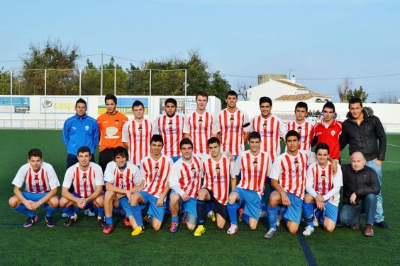 Los entrenadores de los juveniles del CD. Jávea son; Juan Boluda y Juanvi Villalba