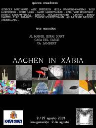 Inauguración de la exposición Aachen in Xàbia