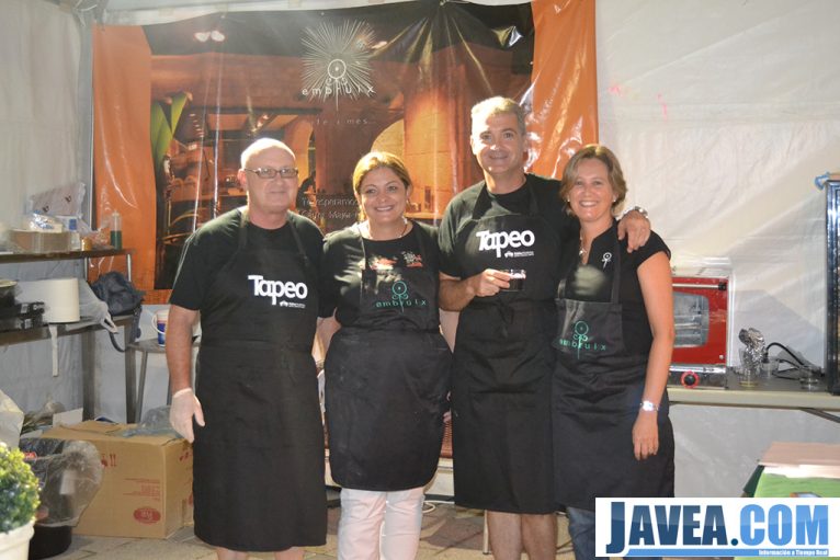 Uno de los stands del tapeo de jávea