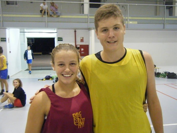 Richard García y Andrea Marqués desean jugar el Campeonato de España Cadete de Baloncesto