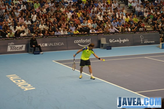 David Ferrer en el ágora