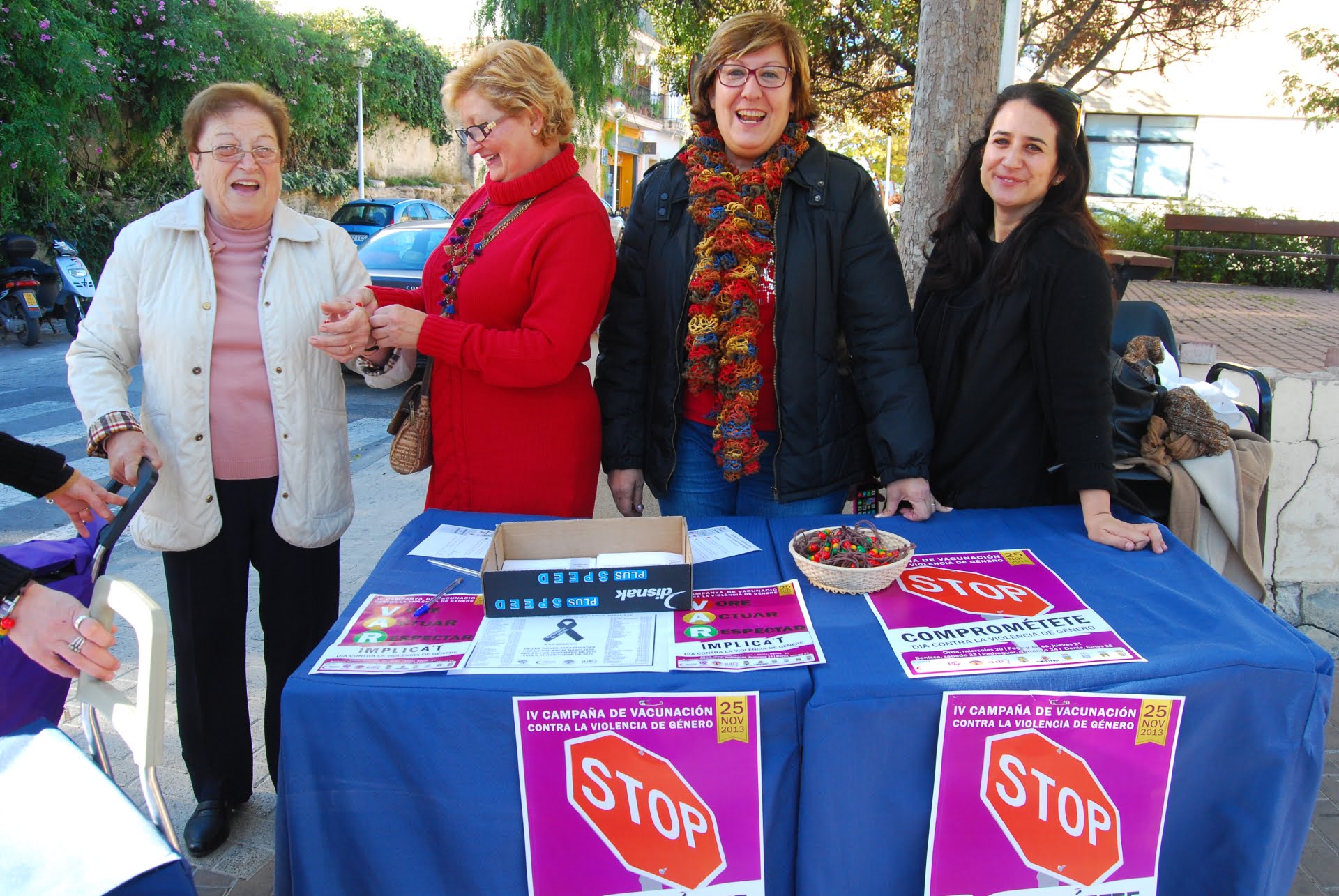 Campaña vacunación contra la violencia de género