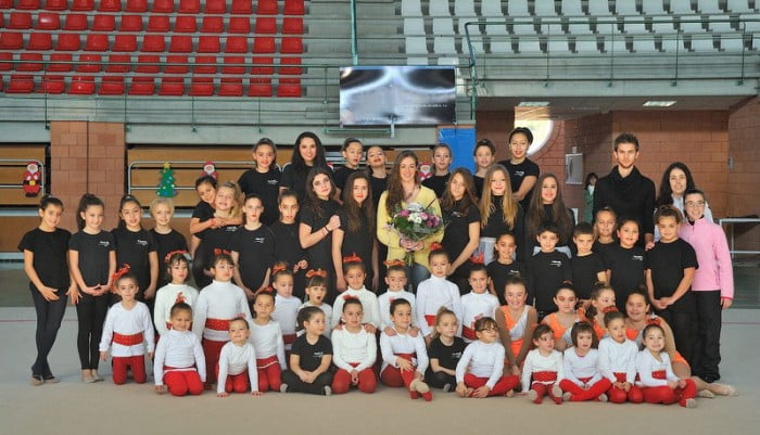 Elena López gimnasta campeona del mundo en Xàbia