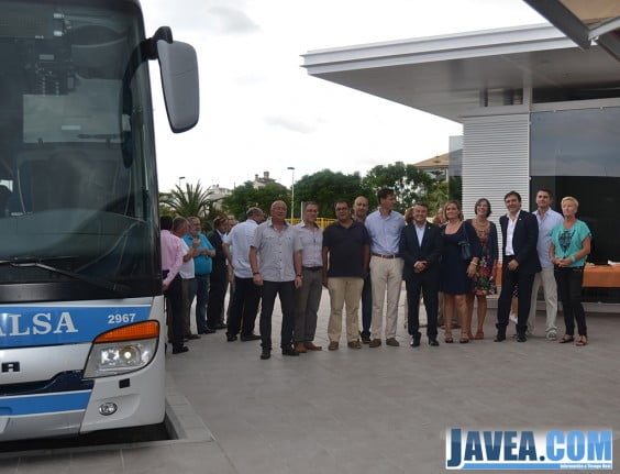 El alcalde de Jávea y miembros de la corporación