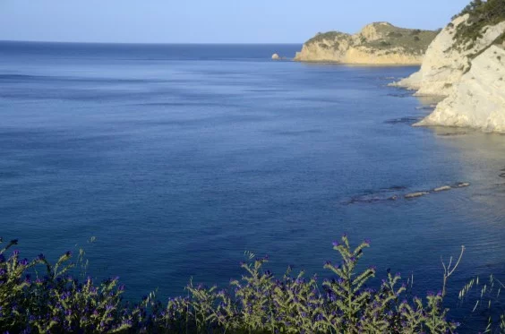 vista desde senda cala blanca