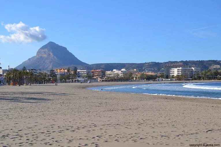 Playa del Arenal en Jávea