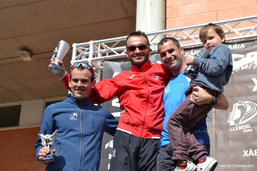 Fernando Escrivá, Aitor Cabezas y Sergi Soler