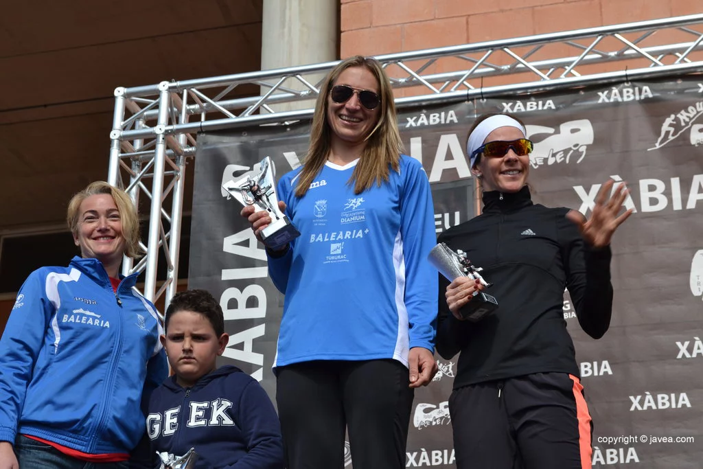 Cristina Mallet, Inge Van de Broeck y Encarna Cardona