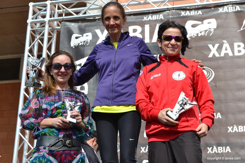 Rosa Puertas, Mª Mar Pérez y Esther Pérez