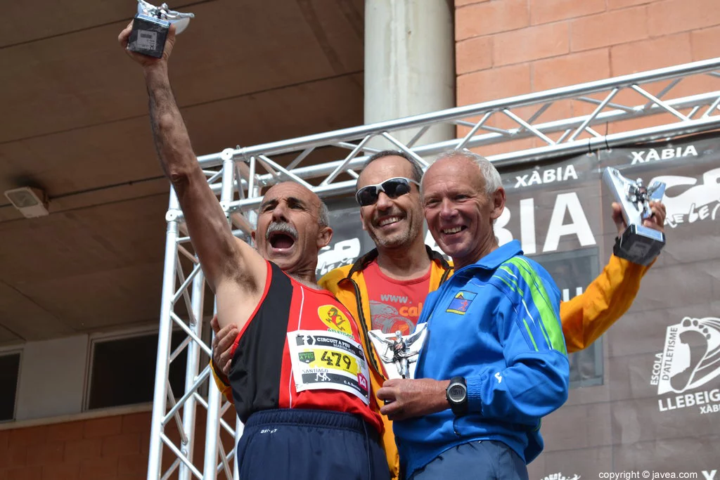 Salvador Signes, Brian Harris y Santiago Guzmán