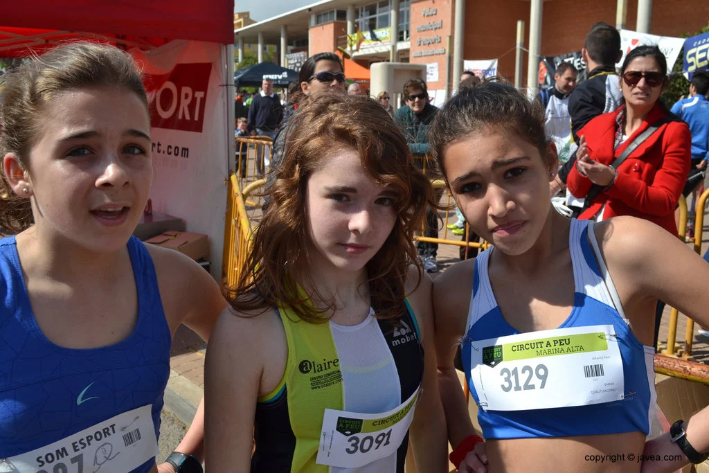 Laura Torné, Maitane Sandonis y Enma Durut