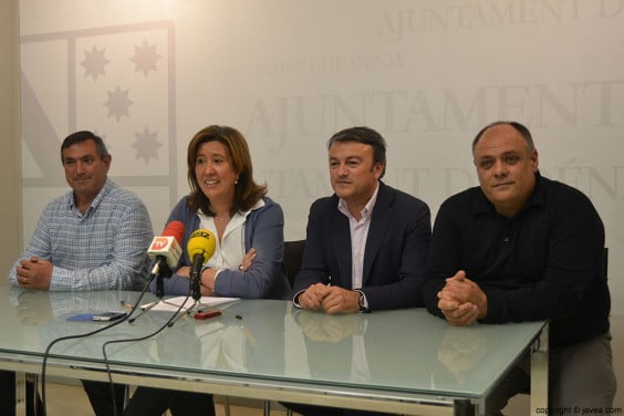 Juan Alejandro Mut, Ana Kringe, José Chulvi y Joan Miquel Garcés