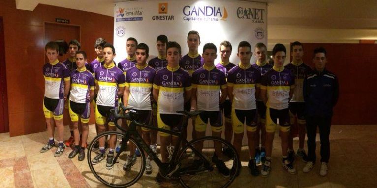 Equipo cadete del Gandía-Jorge Canet