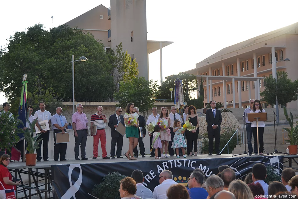 La Banda del Centre Artístic Musical de Xàbia celebra uno de los actos de su 50 aniversario