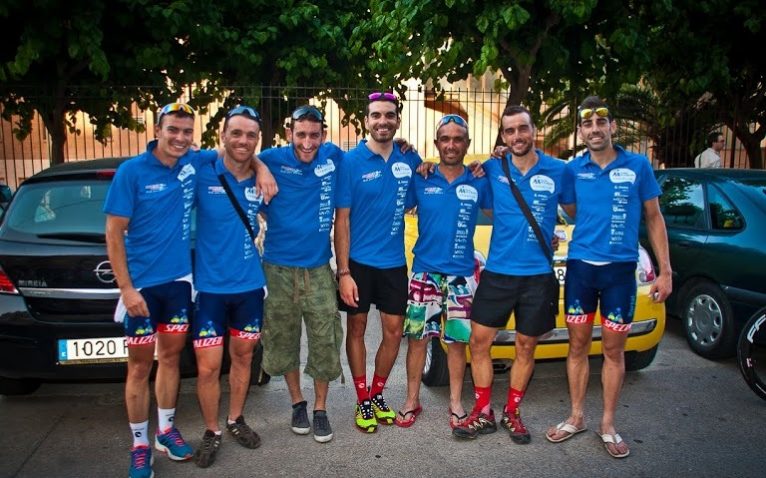 Miembros del Portal de la Marina-Xàbia´s Bike  en Canals