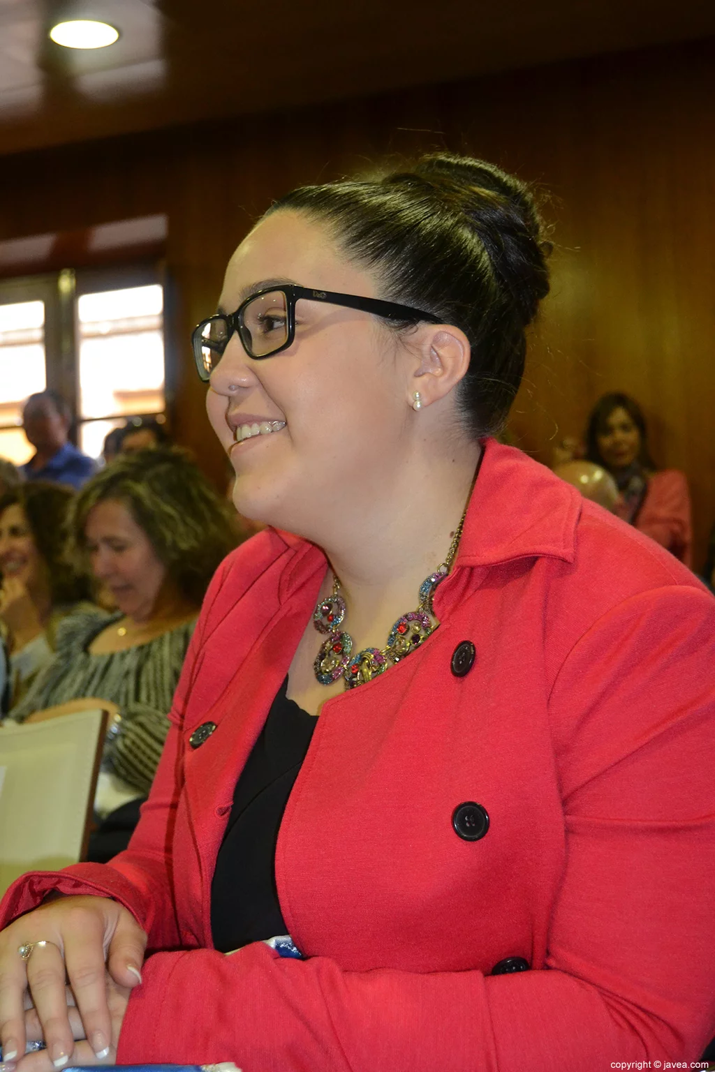 Tatiana Caballero Sánchez, presidenta de les Fogueres de Sant Joan 2014 de Xàbia