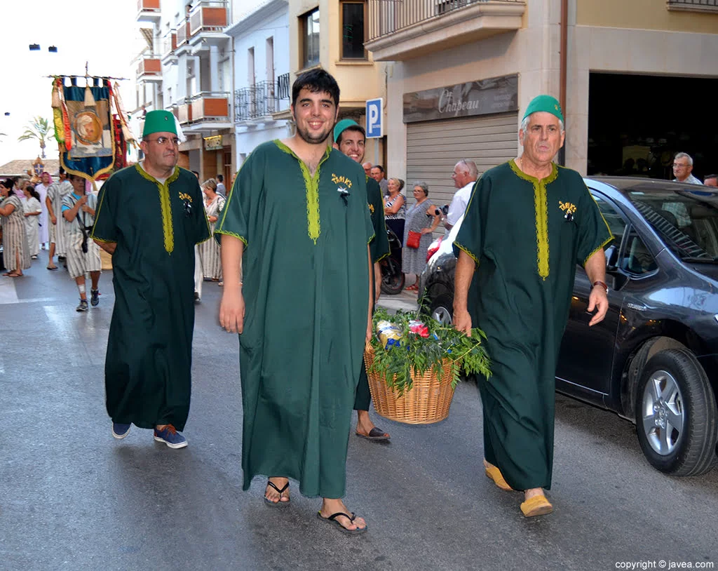 Filà Al-Tarik’s en la ofrena a Sant Jaume