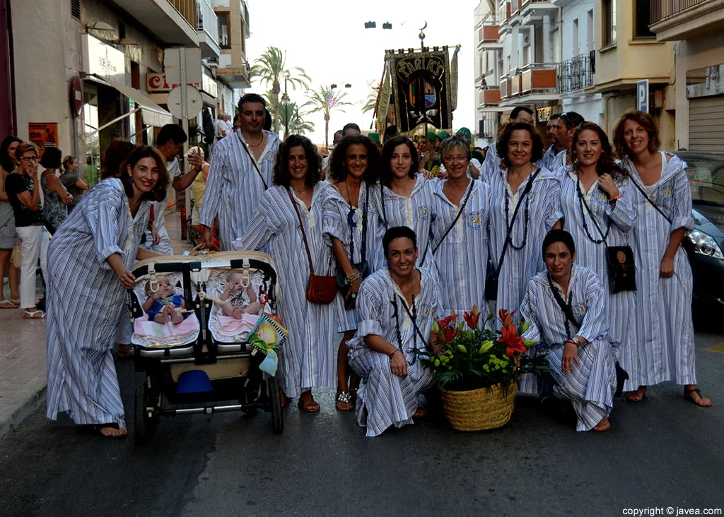 Filà Almoriscos en la ofrenda a Sant Jaume