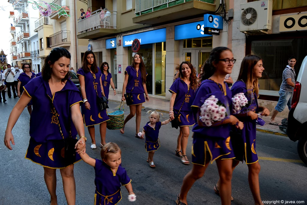 Filà Xibia en la ofrenda a Sant Jaume