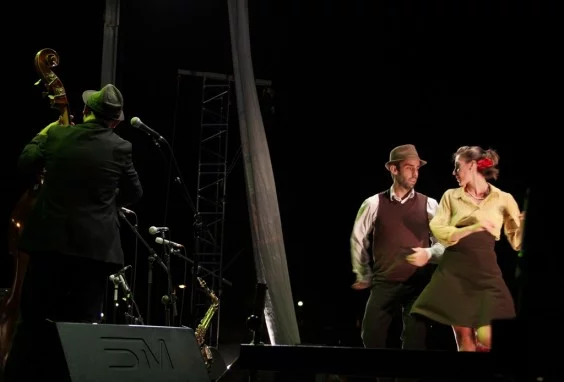 Más de 20 bailarines de swing acompañarán a la Sant Andreu Jazz Band en su concierto