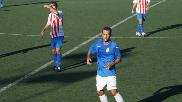 Santafe en el partido que le enfrentó al CD. Jávea la pasada temporada