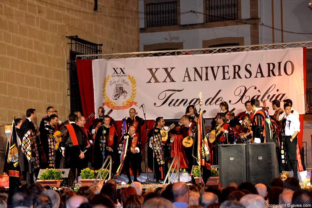 La Tuna de Xàbia celebró su XX Aniversario