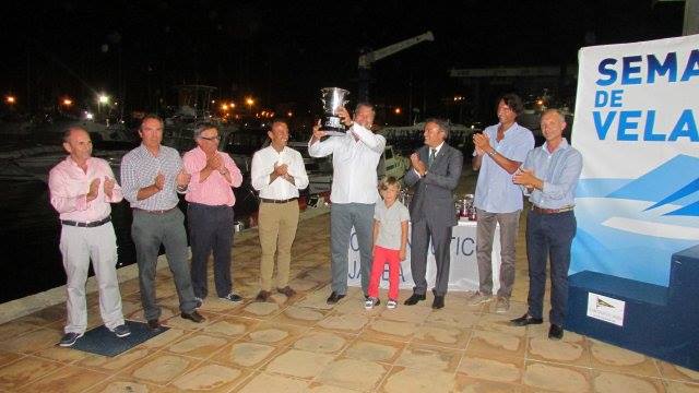 Mateo Castellá presidió la entrega de trofeos de la XXXI Semana de la Vela de Jávea