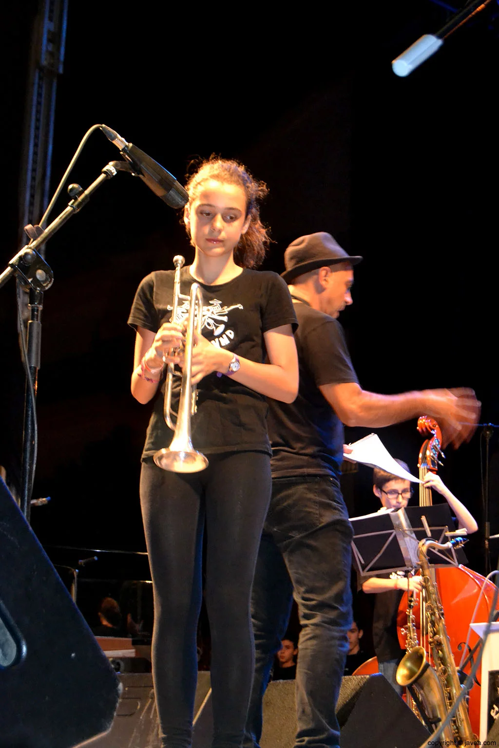 Músico y cantante de la Sant Andreu Jazz Band