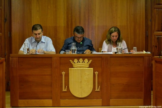 Salón de plenos del Ayuntamiento de Jávea