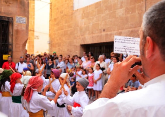 Colla de dolçainers i tabaleters de Xàbia