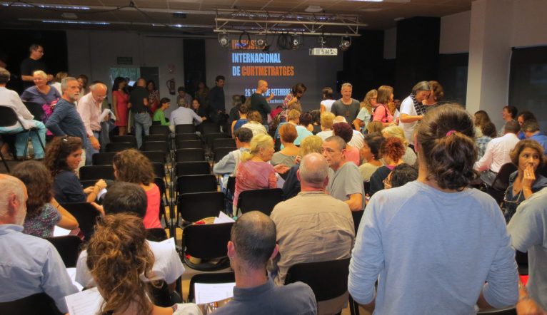 El auditorio de El Conservatorio de Música se convirtió en el improvisado escenario de la muestra