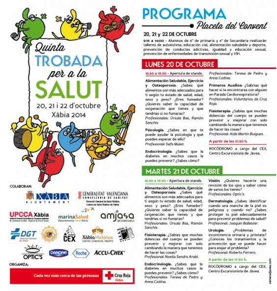 Programa V Jornadas de Salud Pública 2014