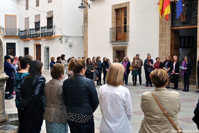 La Plaça de l'Esglèsia ha sido el escenario de la lectura del manifiesto