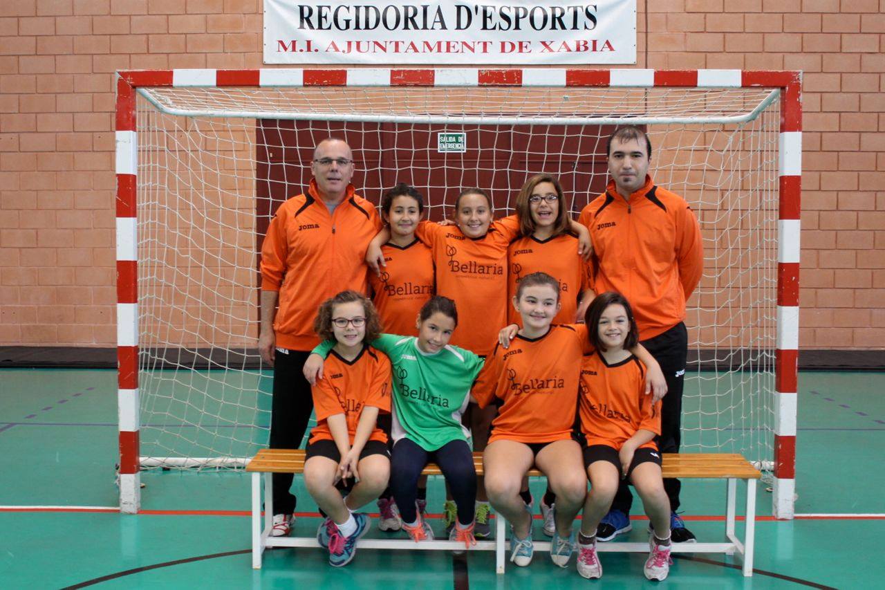 Club Handbol Xàbia Alevín Femenino