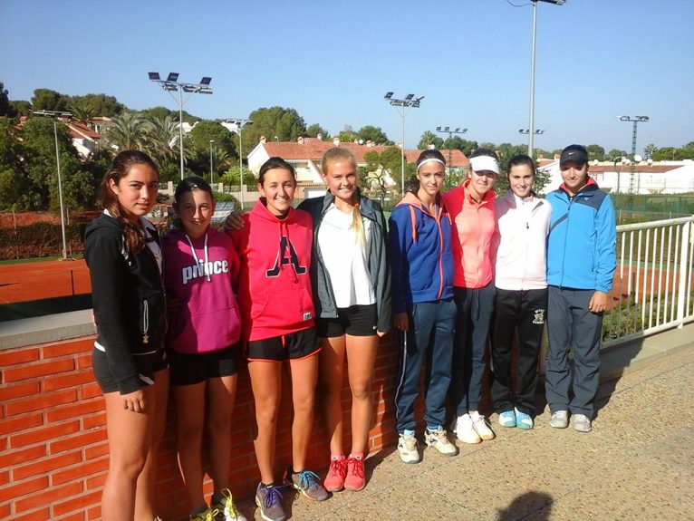 Equipo femenino del Club Tenis Jávea