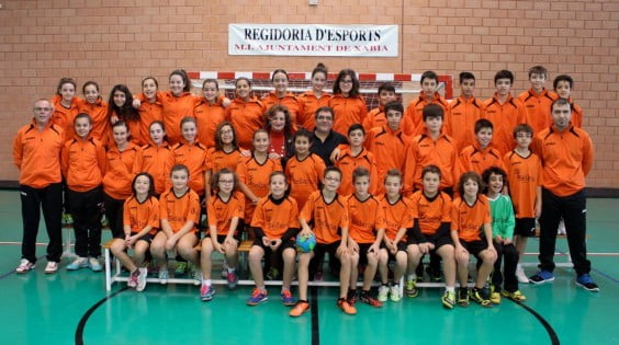 Equipos del Club Handbol Xàbia