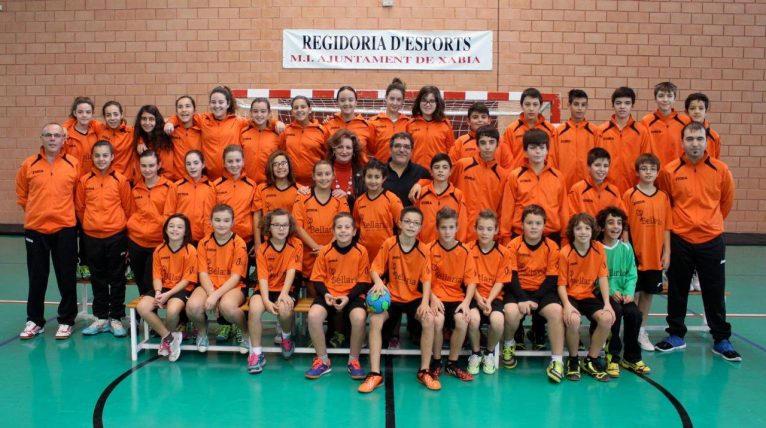 Equipos del Club Handbol Xàbia