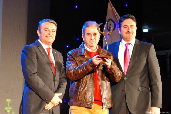 José  Francisco Erades premio Maurice Chautin 2014