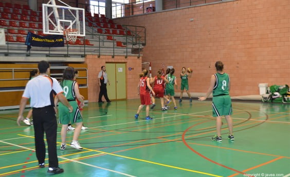 Las chicas del junior del Joventut Xàbia