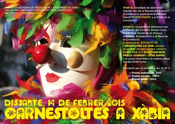 Cartel  Carnestoltes 2015