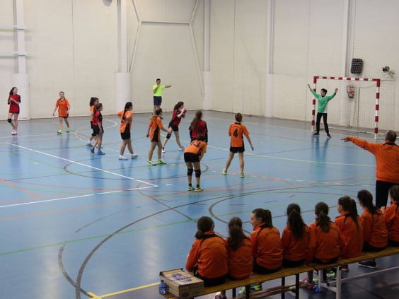 Defensa del Club Handbol Xàbia