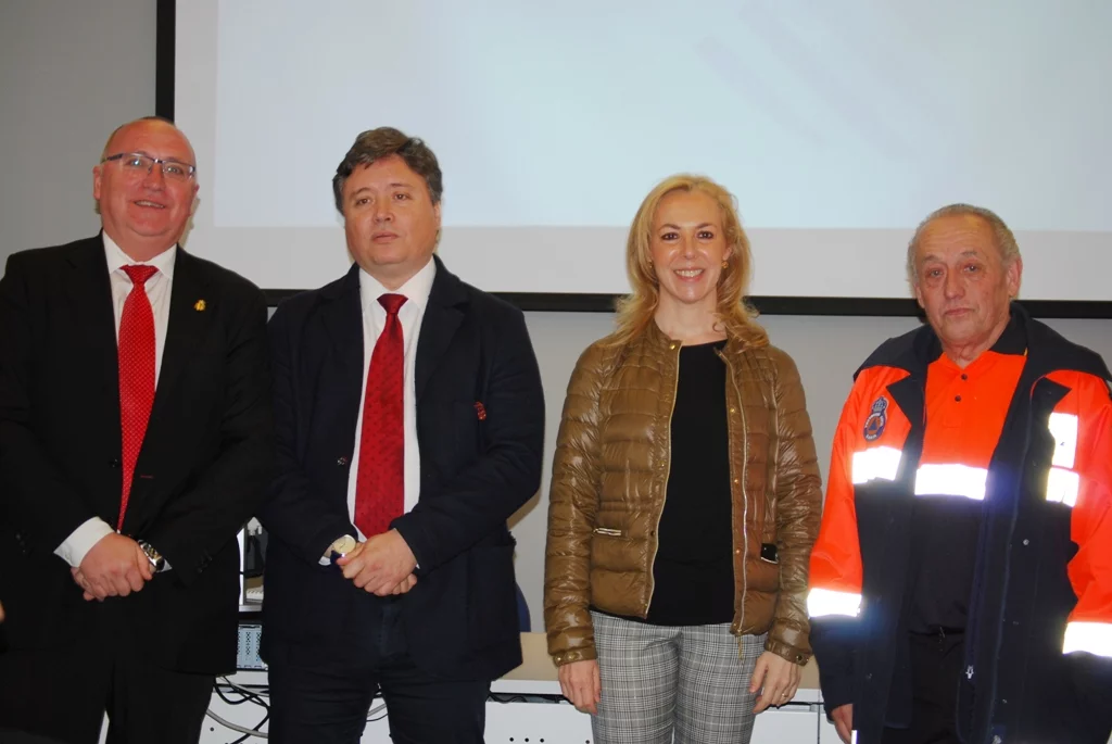 Juan Ortolá durante su visita a Valencia