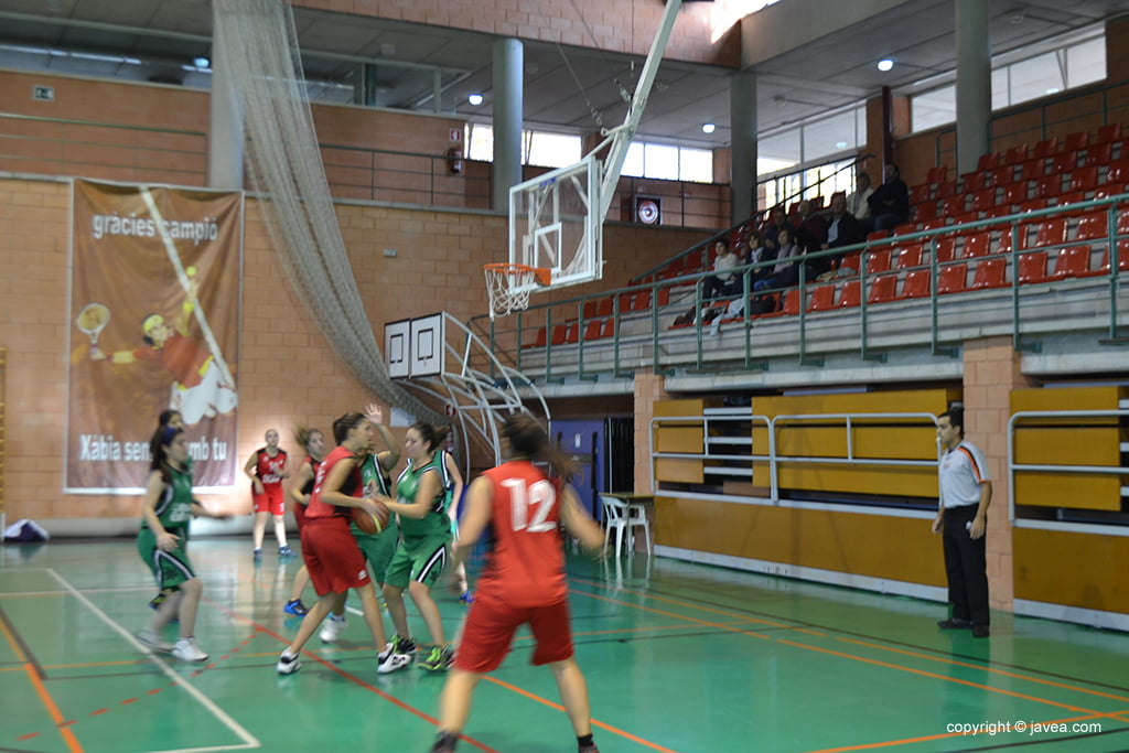 Partido de las juniors del CB. Joventut Xàbia