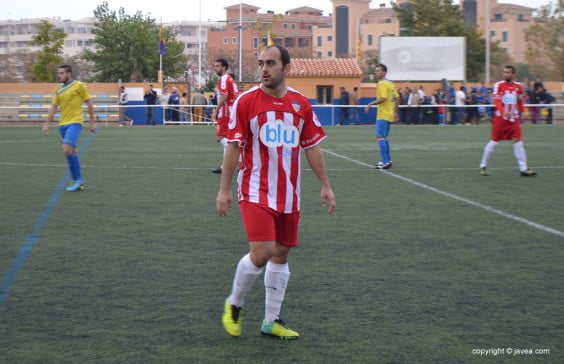 Dani García jugador del CD. Jávea