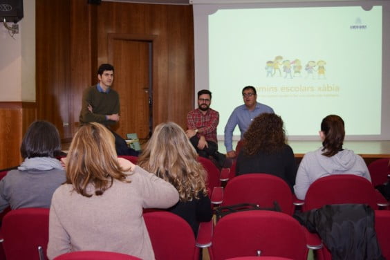 Reunión de trabajo de Camins Escolars a Xàbia