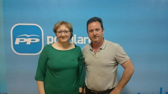 Teresa Ern y Juan José García Pastor PP